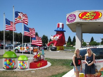 Jelly Belly Beans Candy Company in California candy tour